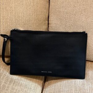 Michael Kors Black Toiletry Bag for Men